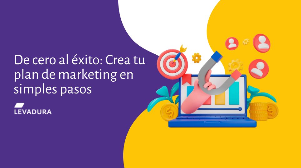 De cero al éxito - Crea tu plan de marketing en simples pasos - Agencia de Marketing Digital